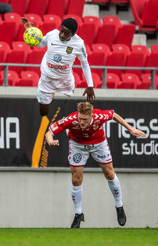 Kalmars Rasmus Elm och Brommapojkarnas Jack Lahne