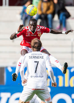 Kalmars Papa Alioune Diouf och Brommapojkarnas Markus