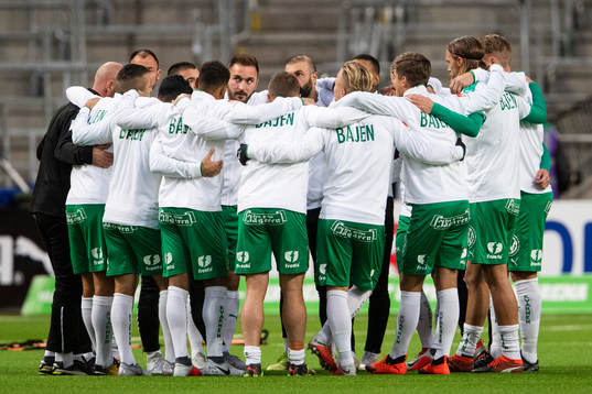 Hammarbys spelare samlas
