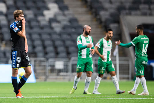IFK Göteborgs Marcus Degerlund deppar