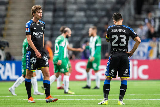 IFK Göteborgs Marcus Degerlund och David Boo Wiklander