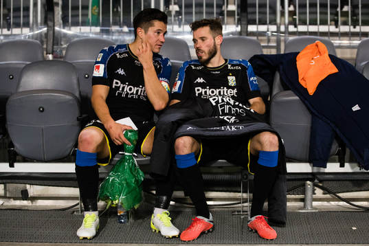IFK Göteborgs David Boo Wiklander och Emil Salomonsson