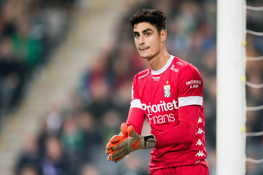 IFK Göteborgs målvakt Tom Amos
