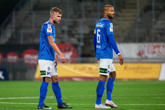 Trelleborgs Robin Nilsson och Salif Camara Jönsson deppar
