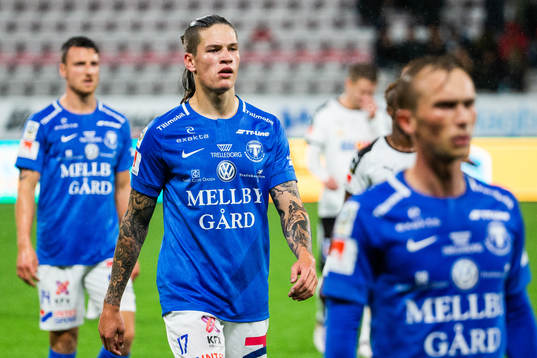 Trelleborgs Isak Jönsson deppar