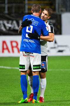 Trelleborgs Marcus Pode och Örebros Daniel Björnkvist