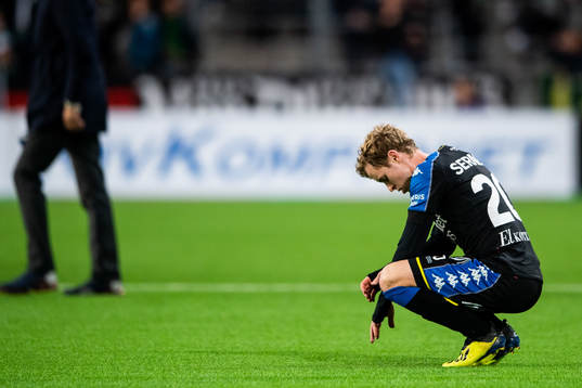 IFK Göteborgs Victor Wernersson deppar