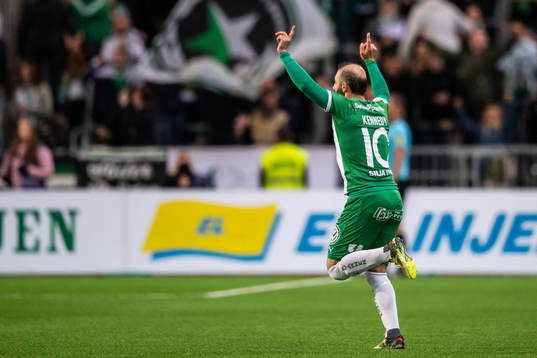 Hammarbys Kennedy Bakircioglu blir inbytt