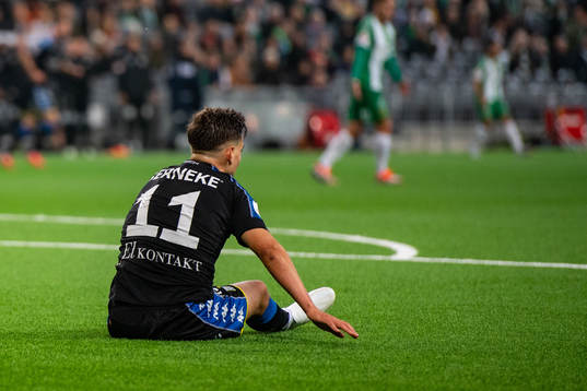 IFK Göteborgs Amin Affane deppar
