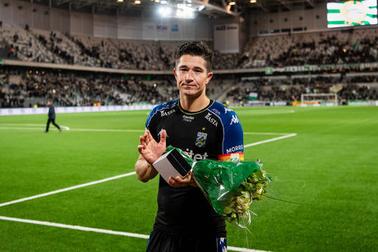IFK Göteborgs David Boo Wiklander deppar