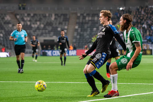 IFK Göteborgs Victor Wernersson och Hammarbys Björn