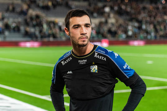 IFK Göteborgs Giorgi Kharaishvili deppar