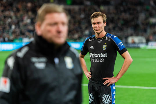 IFK Göteborgs Marcus Degerlund  deppar