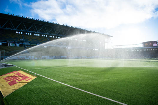 Vattning på Borås arena