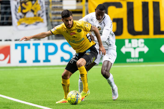 Elfsborgs Rami Kaib och Häckens Elohor Ekpolo