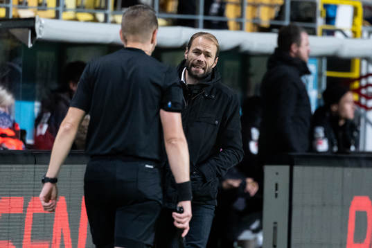 Häckens tränare Andreas Alm