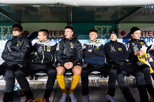 Elfsborgs målvakt Tim Rönning, Gustav Henriksson, Simon