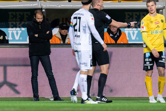 Häckens tränare Andreas Alm