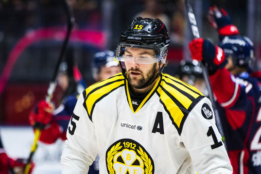 Brynäs Simon Bertilsson deppar