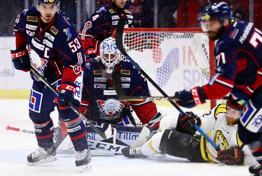 Linköpings målvakt Jonas Gustavsson