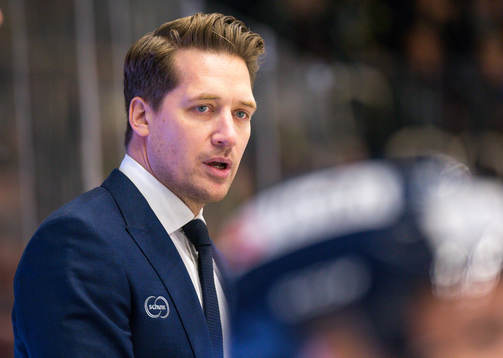 Växjös tränare Sam Hallam
