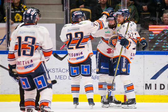 Växjös Janne Pesonen , Roman Horak och Arvid Lundberg