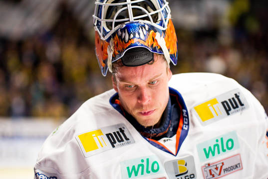 Växjös målvakt Viktor Fasth