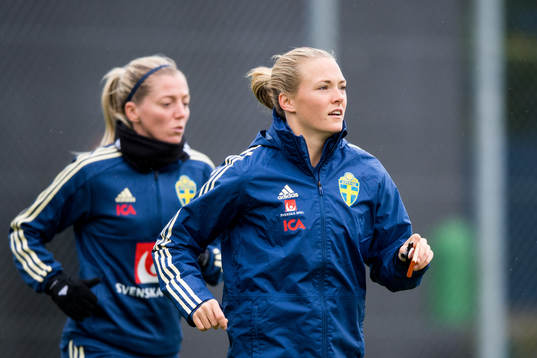 Magdalena Eriksson och Linda Sembrant