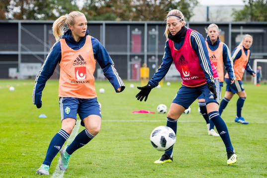 Magdalena Eriksson och Linda Sembrant
