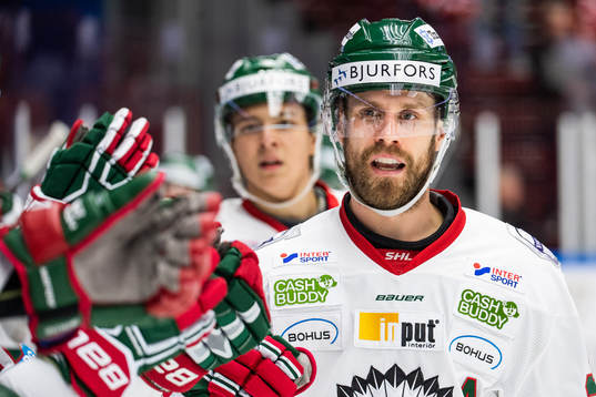 Frölundas Jonathan Sigalet jublar