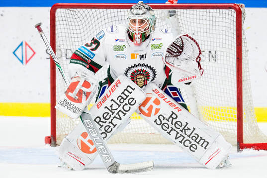 Frölundas målvakt Johan Gustafsson