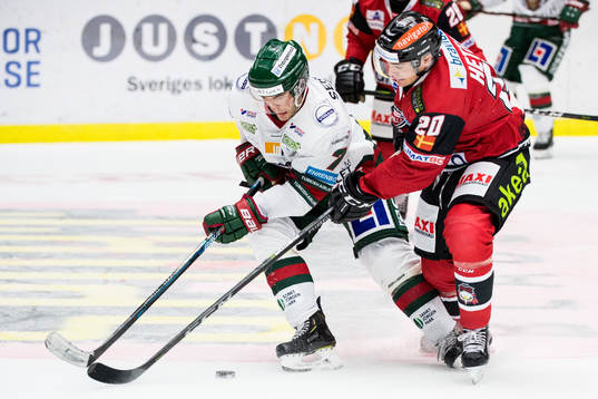 Frölundas Pathrik Westerholm och Malmö Redhawks Henrik