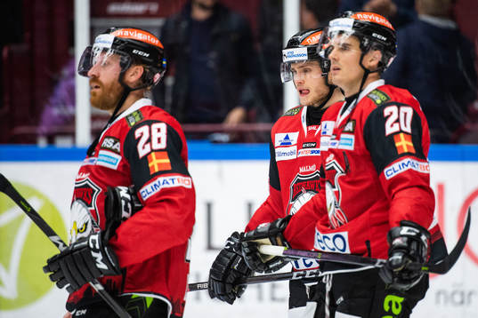 Malmö RedhawksChristoffer Forsberg deppar