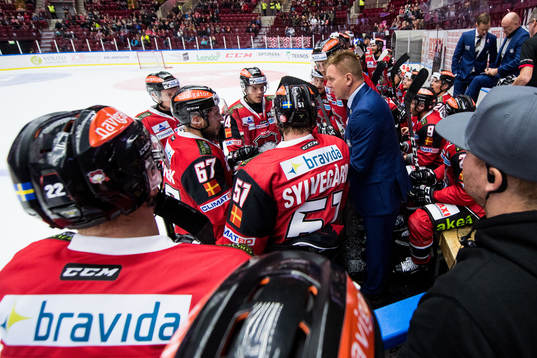 Malmö Redhawks assisterande tränare Jesper Mattsson har