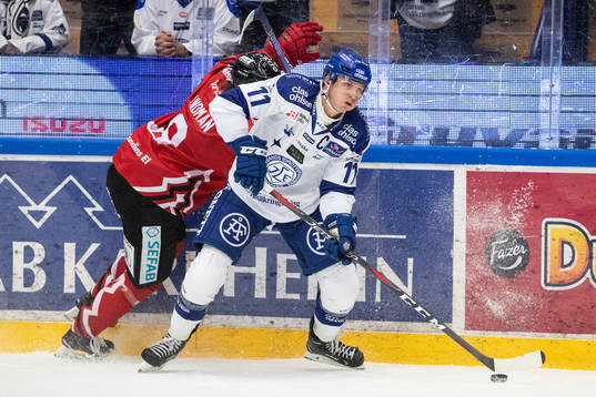 Leksands Martin Karlsson och Vita Hästens Victor Lindman