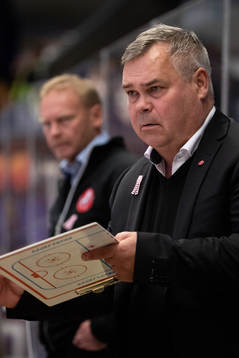Vita Hästens tränare Leif Strömberg