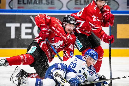 Vita Hästens Mattias Kalin och Henrik Nyberg