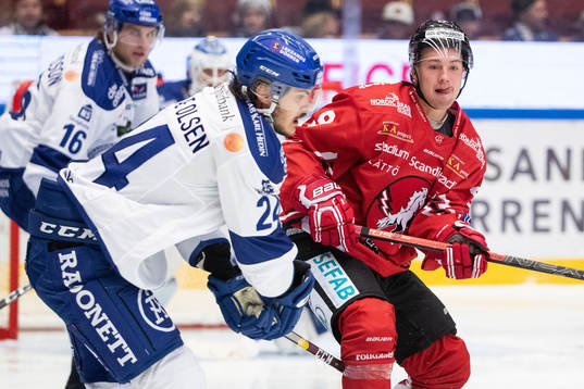 Leksands Thomas Valkvæ Olsen  och Vita Hästens Henrik