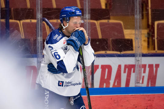 Leksands Daniel Gunnarsson deppar