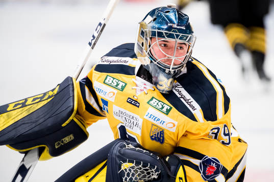 Södertäljes målvakt George Sörensen