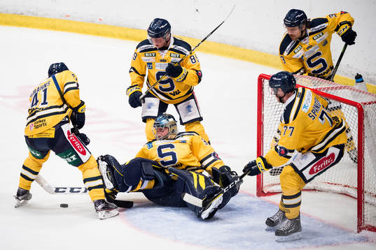 Södertäljes Stefan Gråhns, David Åslin, Marcus