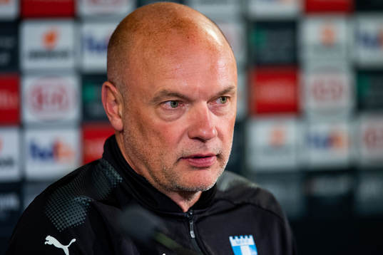 Head coach Uwe Rösler of Malmö FF