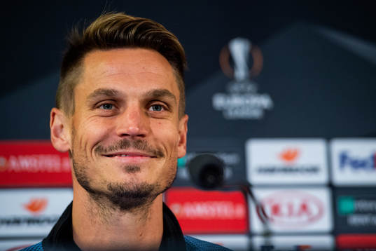 Bläddra bland fler bilder av Football, Europa League, Malmö FF, Press conference and practice