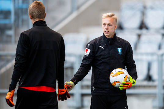 Goalkeeper Walter Viitala of Malmö FF