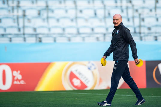 Head coach Uwe Rösler of Malmö FF