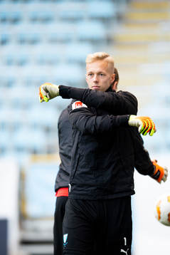 Goalkeeper Walter Viitala of Malmö FF