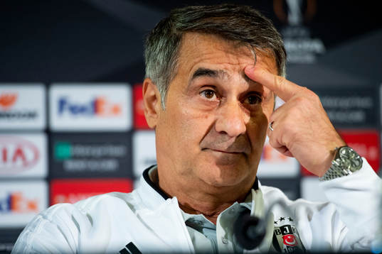 Senol Günes, head coach of Besiktas