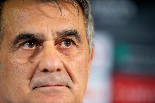 Senol Günes, head coach of Besiktas