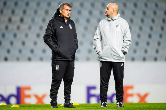 Senol Günes, head coach of Besiktas