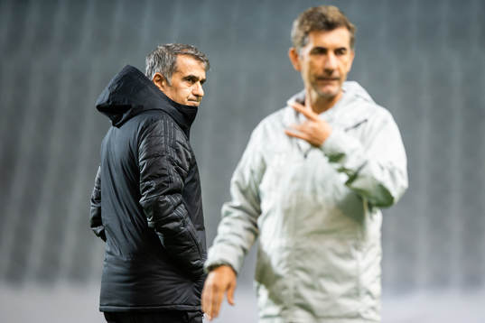 Senol Günes, head coach of Besiktas